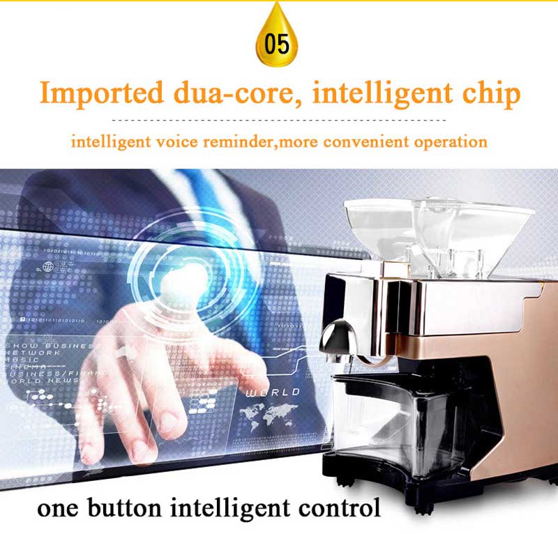 Imported dua-core, intelligent chip