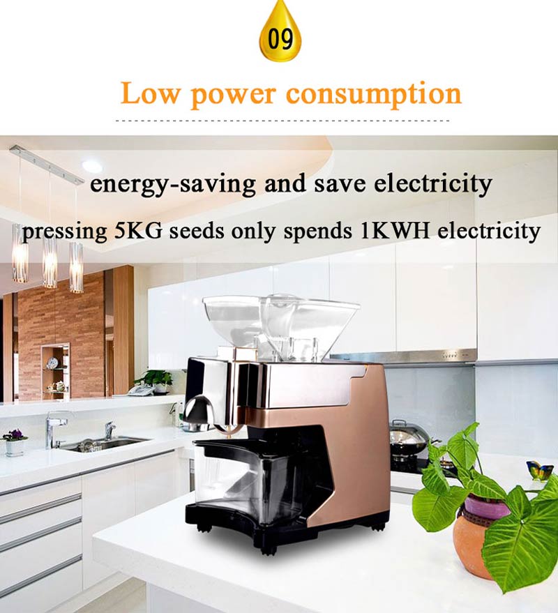 Low power consumption