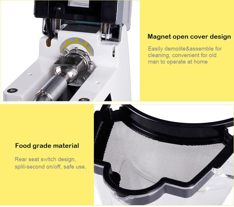 Magnet open cover design / Food grade materinal