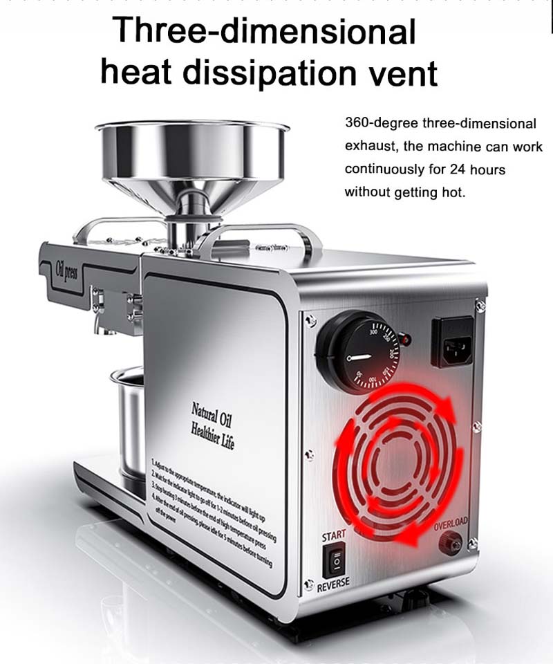 Three-dimensional heat dissipation vent