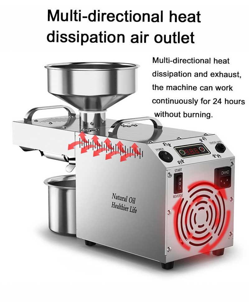 Multi-directional heat dissipation air outlet